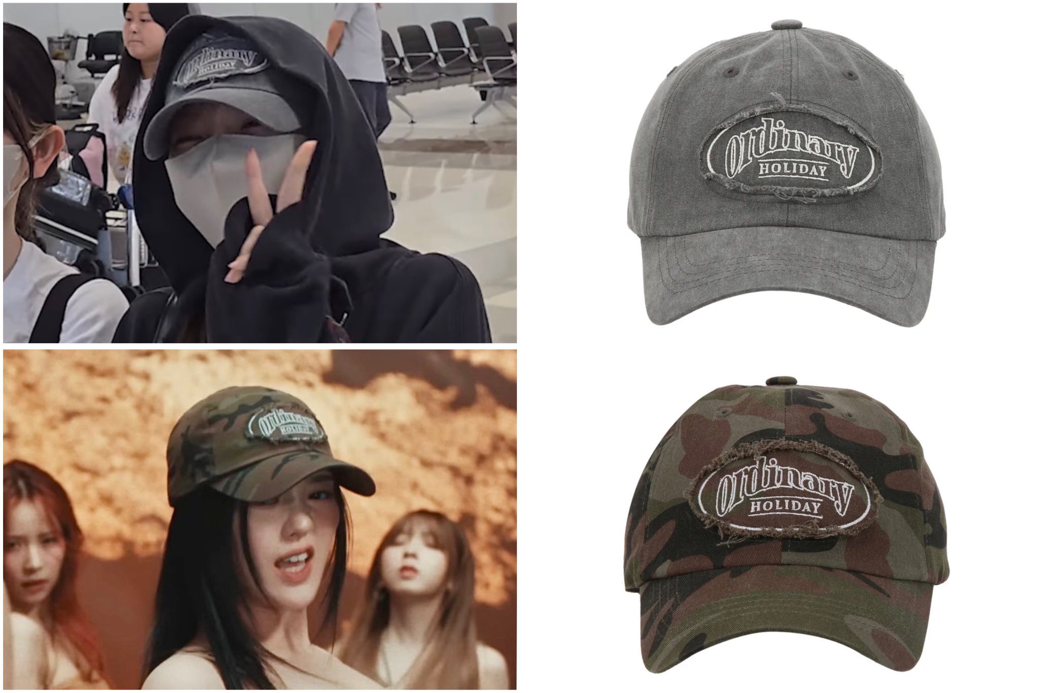 【Nice Weather】PARIS CAP ★ NiziU リオ着用 キャップ 帽子 org.jpg