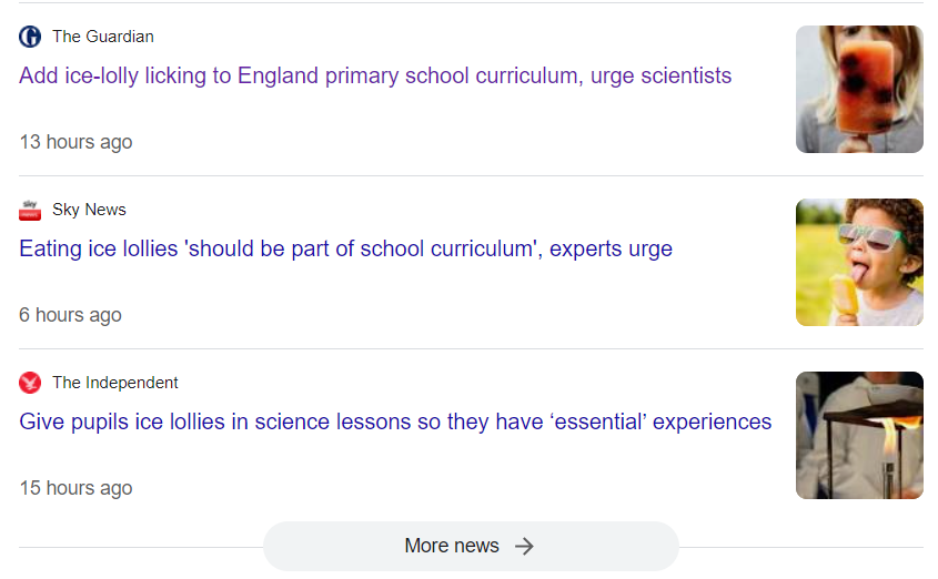 Lisa Clatworthy (@fidgetslisa) on Twitter photo Enjoying seeing colleagues in the media talking about ice lollies and primary science #prisci #chemed <a href="/RoySocChem/">Royal Society of Chemistry</a>
If you want to know what the licking-hell it's all about, read this: rsc.org/news-events/ar⌠Enjoying seeing colleagues in the media talking about ice lollies and primary science #prisci #chemed <a href="/RoySocChem/">Royal Society of Chemistry</a>
If you want to know what the licking-hell it's all about, read this: rsc.org/news-events/arâŚ