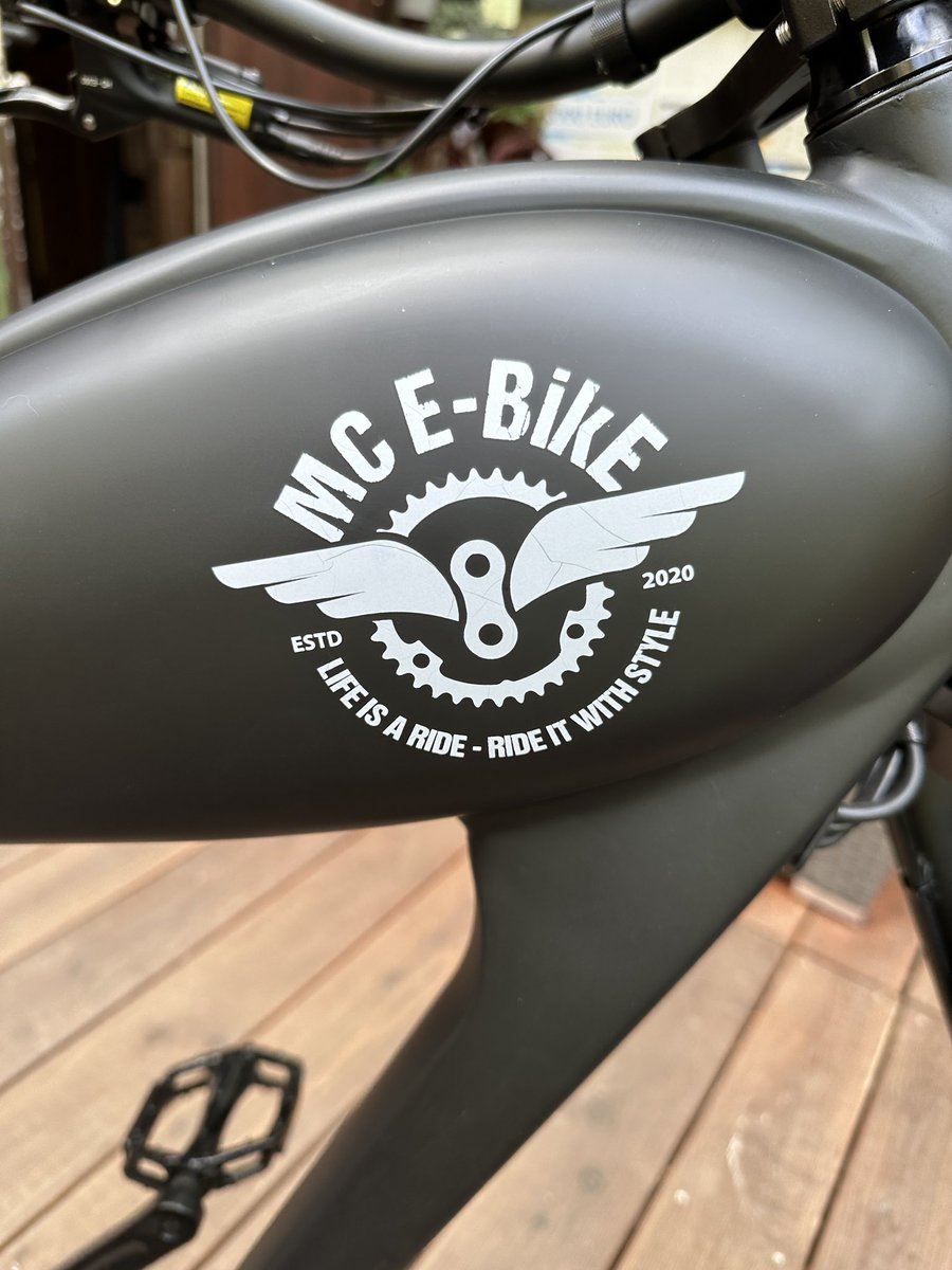 derSchniep's tweet photo. Echt cool das Teil, das gefällt mir sogar selber. 😁👍🚲  #MCEbike für #frauohnetwitter https://t.co/vzaRb58wOg