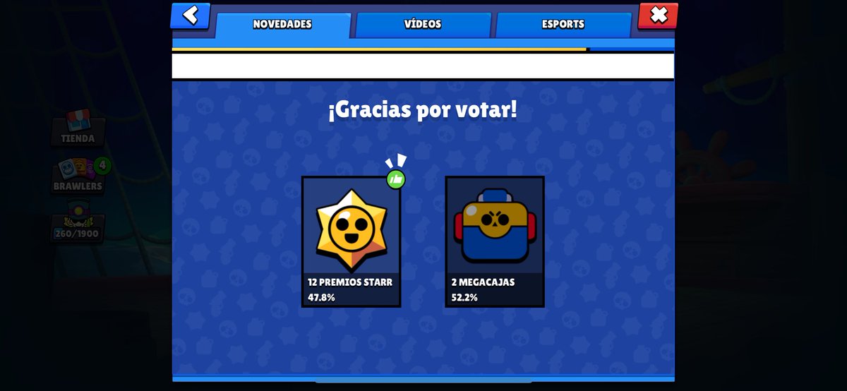 RuuBeen2222's tweet photo. Let's vote the stardrops are more quantity than the mega boxes Cammon GUYS!!!

#BoxVsDrops #BrawlStars https://t.co/8j6P1K2v6z
