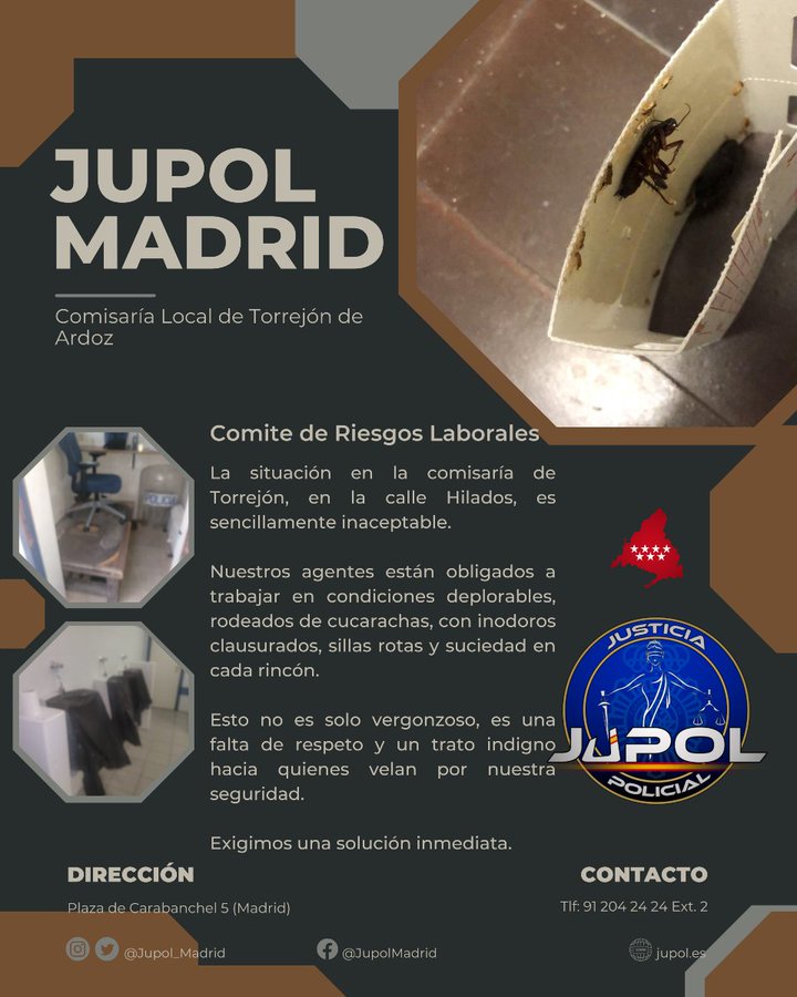 Foto cedida por Jupol Foto cedida por Jupol