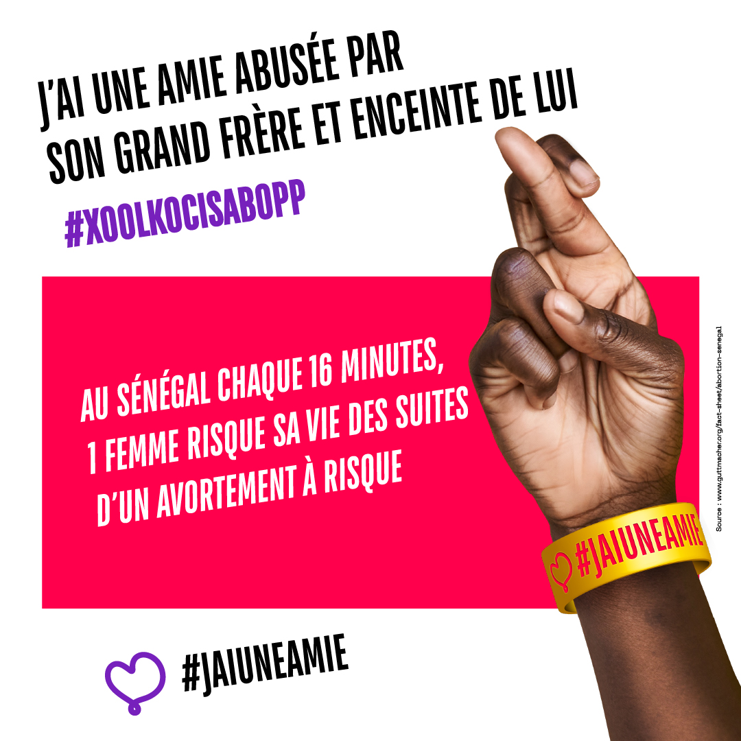 jaiuneamie's tweet image. Les histoires comme celle-ci sont fréquentes ici au Sénégal et se terminent parfois en tragédies.

Il est temps d’engager la conversation autour de l’avortement sécurisé pour les victimes de viol et d’inceste 🤞🏾.

#Jaiuneamie
#Xoolkocisabopp