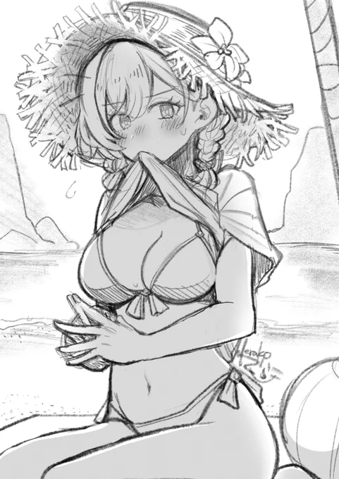 水着ほたちゃ…… #Lumine