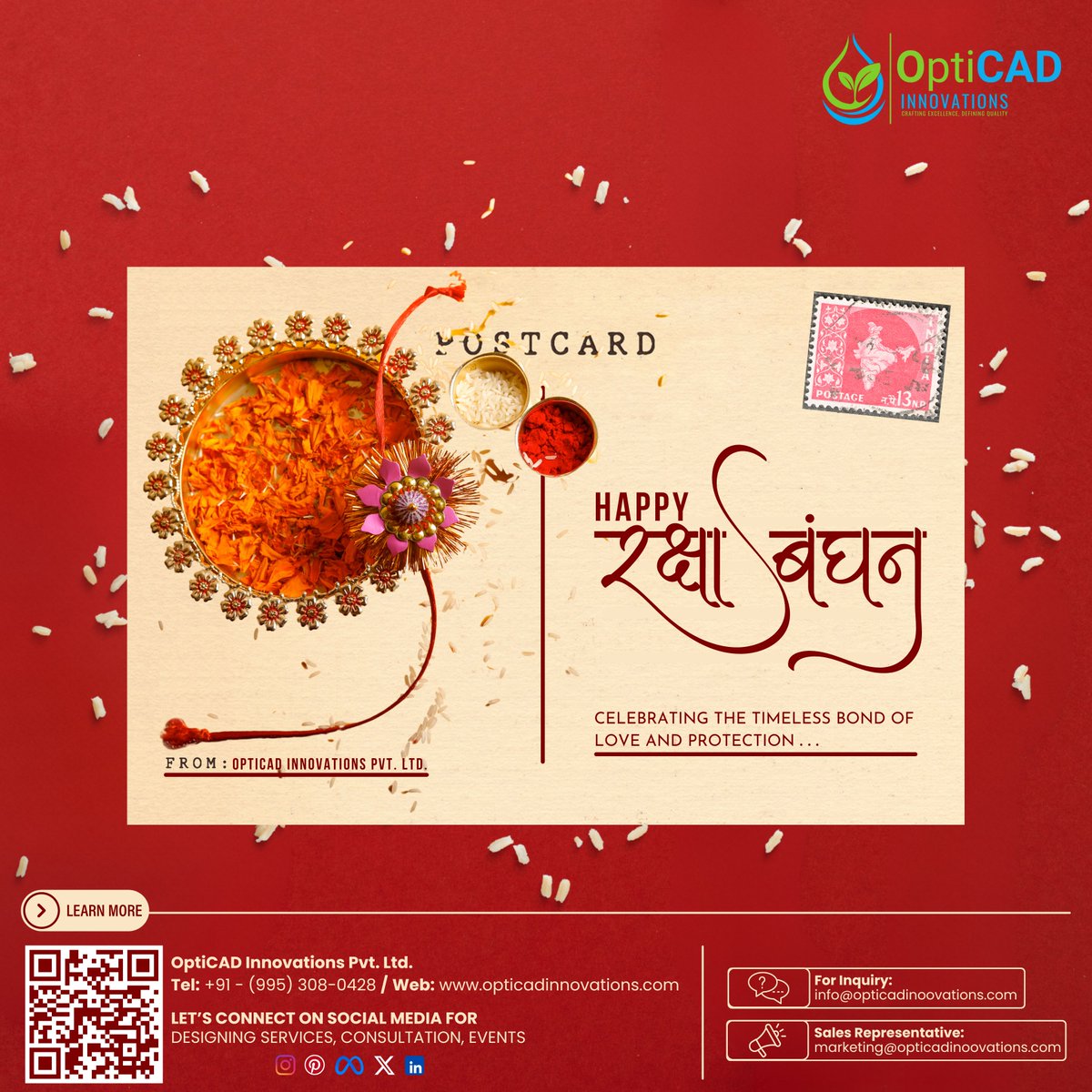 OptiCAD_In's tweet image. 🪢 𝐂𝐞𝐥𝐞𝐛𝐫𝐚𝐭𝐢𝐧𝐠 𝐭𝐡𝐞 𝐁𝐨𝐧𝐝 𝐨𝐟 𝐏𝐫𝐨𝐭𝐞𝐜𝐭𝐢𝐨𝐧 𝐚𝐧𝐝 𝐋𝐨𝐯𝐞 🪢

𝐅𝐨𝐫 𝐌𝐨𝐫𝐞 𝐈𝐧𝐟𝐨 𝐚𝐛𝐨𝐮𝐭 𝐎𝐩𝐭𝐢𝐂𝐀𝐃 𝐈𝐧𝐧𝐨𝐯𝐚𝐭𝐢𝐨𝐧𝐬:
Email: info@opticadinnovations.com
Website: opticadinnovations.com
Mobile: +91 - (995) 308 0428

#OptiCAD #Rakhi