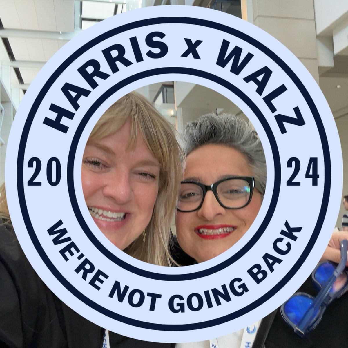 The future is bright with Harris and Walz! I’m ready to vote for progress, unity, and leadership that works for everyone. #HarrisWalz