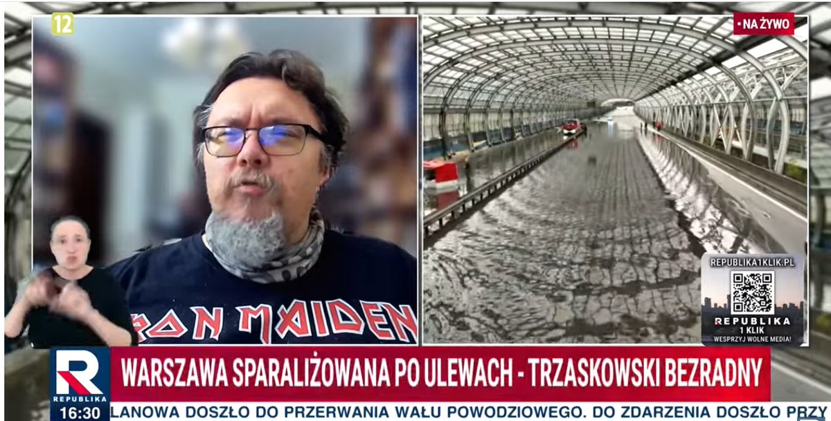 AdrianStankowsk's tweet photo. #RepublikaDzień w Telewizji Republika. Jest z nami dr Krzysztof #Karnkowski
Zapraszamy do @RepublikaTV https://t.co/lc1A4x6LrQ