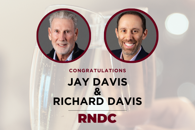 RNDC_USA's tweet photo. Cheers to two prominent thought leaders in our industry on their new roles within #RNDC! Richard Davis is joining the RNDC Board of Directors, and Jay Davis is transitioning to the role of RNDC Advisor.
.
.
.
Learn more ➡️ https://t.co/XmFZGlvxe1
#ToastofTheTown #WeMixWell https://t.co/HJ0sl87bNz