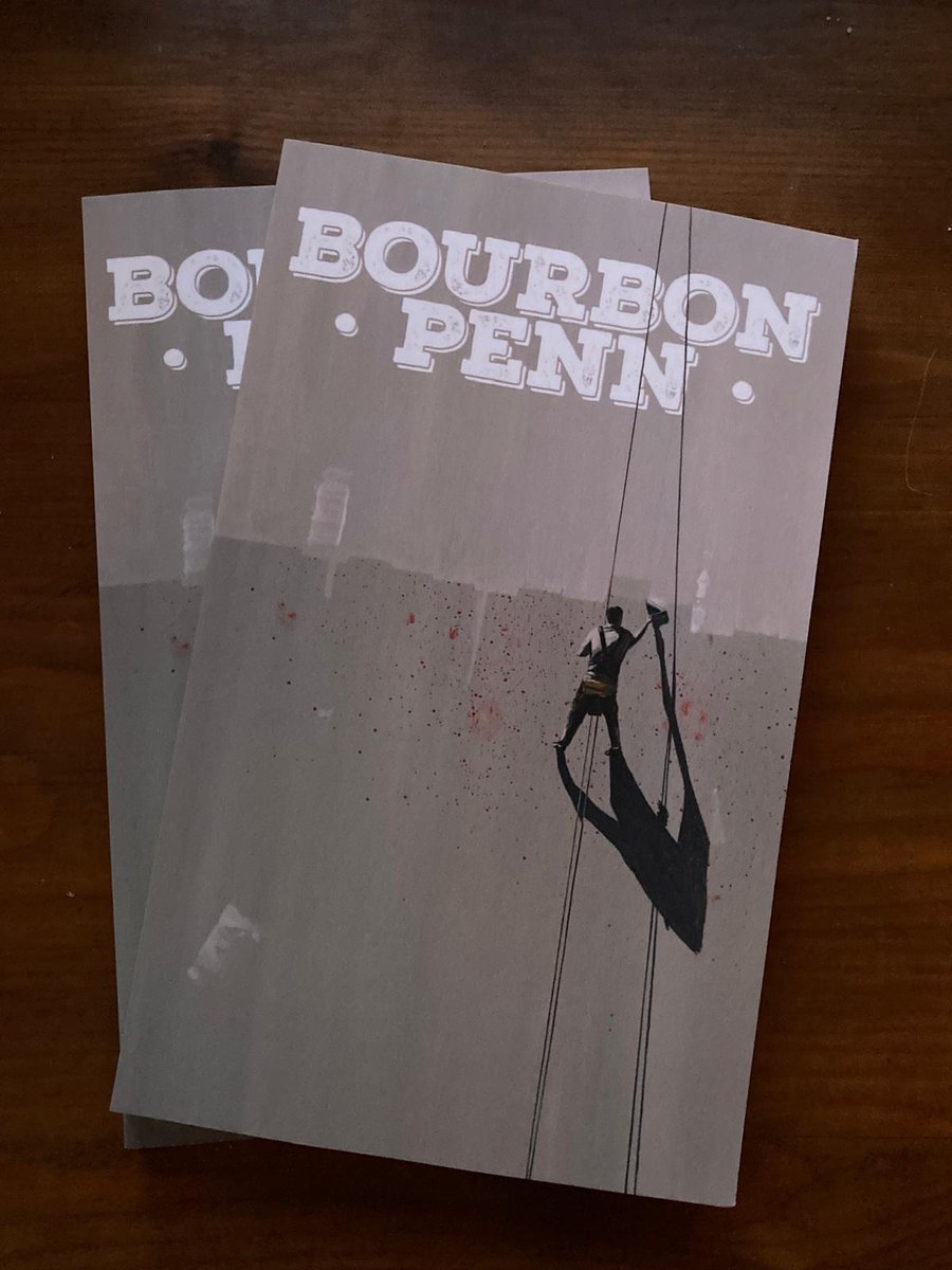 Although I’m still a bit down about getting Ill and having to cut our UK trip short, I did come back to my contributor copies of <a href="/BourbonPenn/">Bourbon Penn</a> which was a nice surprise.