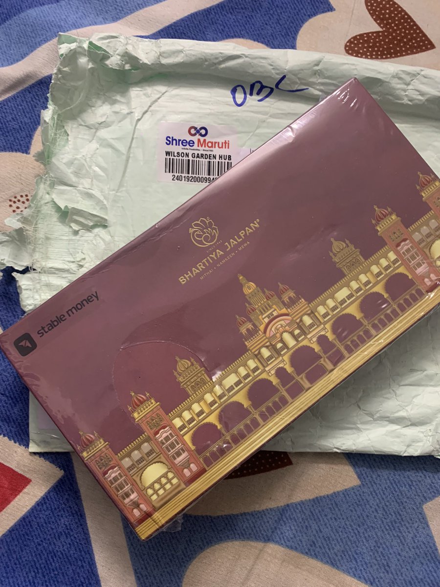 JallanTanuj's tweet photo. @StableMoney_ Thank you for sweets. 

But it reached late and the sweets have expired. https://t.co/3VoS3IfrRj