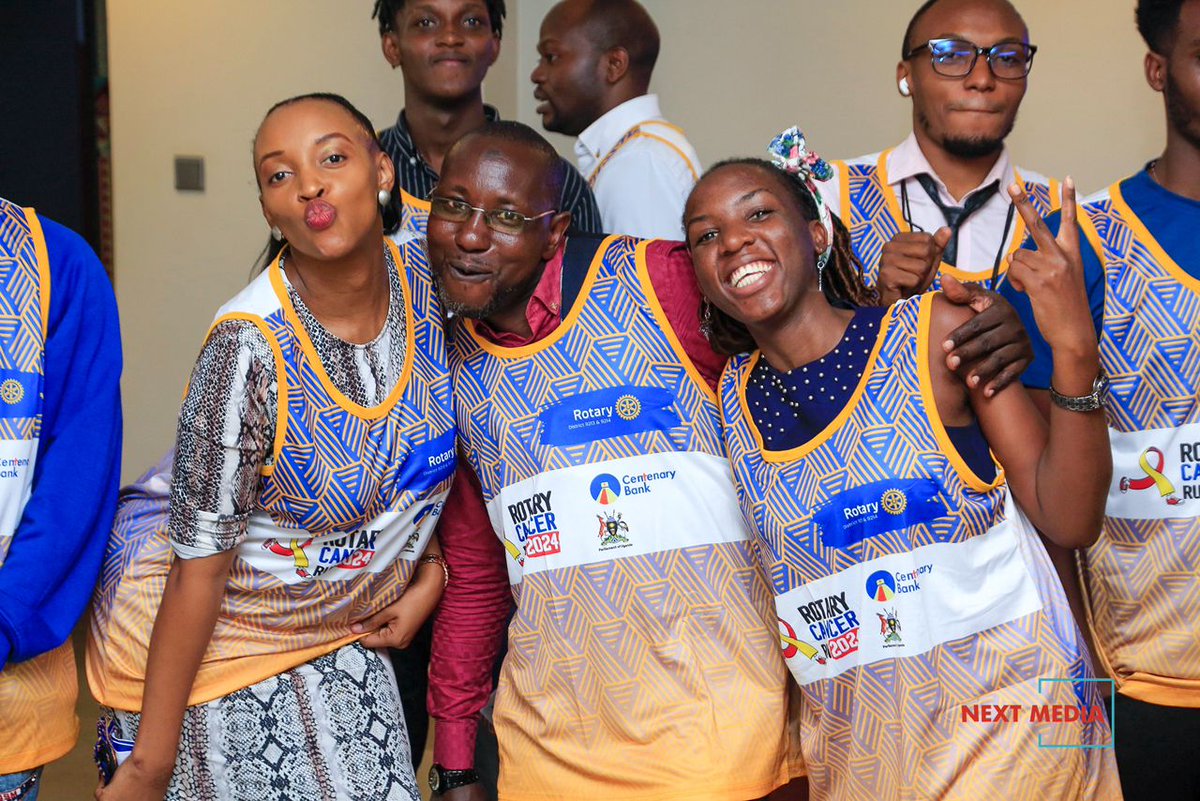 MusinguziBarbra's tweet photo. Did you get your kit for the cancer run this weekend on Sunday 25th 2024, You  can aswell catch the broadcast live on NBS Sport from 6pm. #RotaryCancerRun24 #NBSportUpdates https://t.co/ZpxBRbYI7t