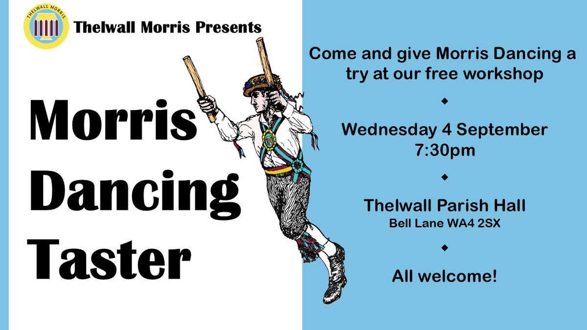 A date for your diary - Thelwall is now a mixed team so all welcome.