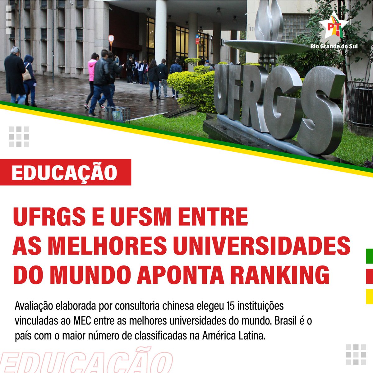 PT do Rio Grande do Sul tweet media
