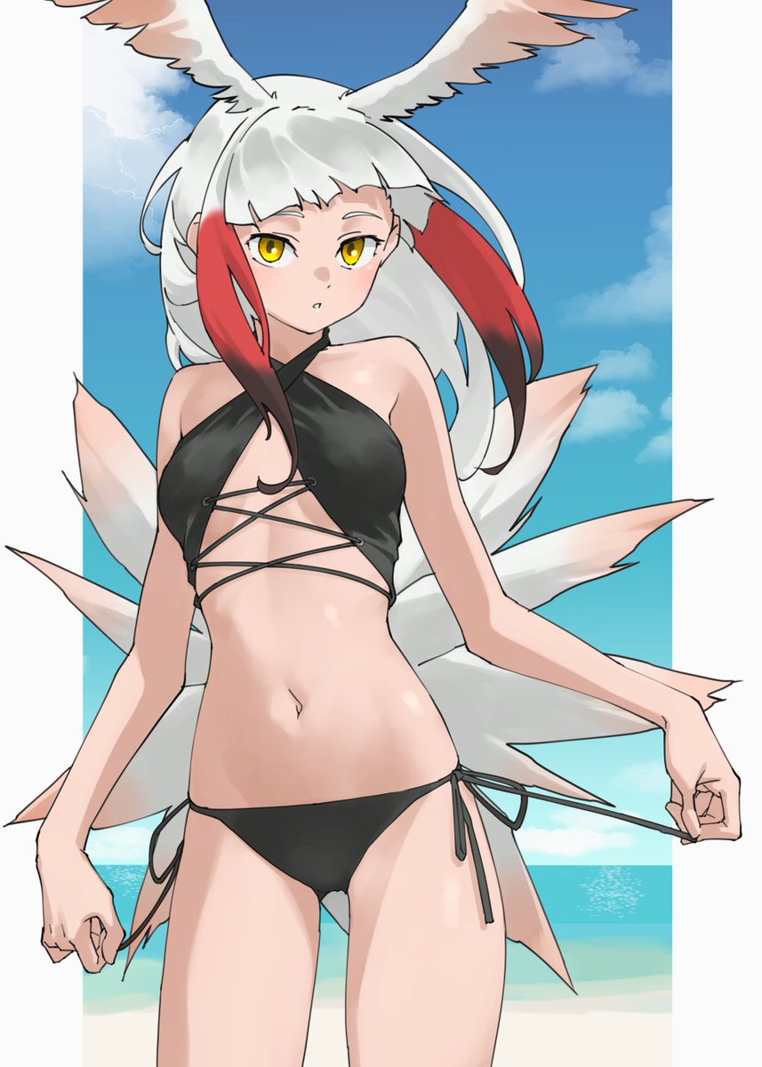 「そろそろ夏も終わりなので今年描いた水着をもう一度見てくれ」|田名部のイラスト