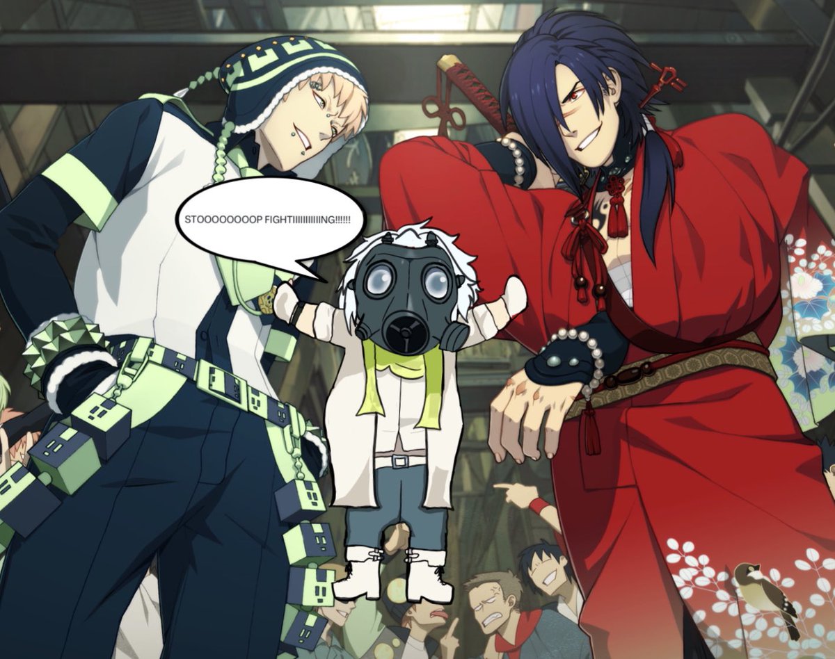 He just wants them to stop fighting…