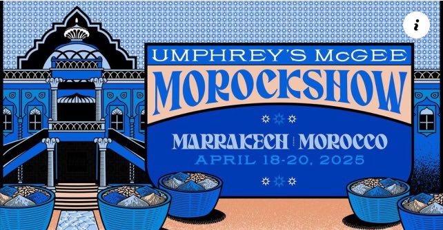 amongthiscrowd's tweet image. This week on the show host Sara J gets into the details about the recently announced “Morockshow” three nights in the heart of Marrakech, Morocco April 18th-20th, 2025.

Find it where you listen to podcasts! 🎧