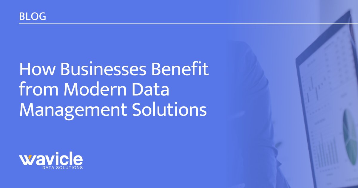 WavicleDataLLC's tweet image. Effective data management is critical to informed decisions and staying competitive. Explore the benefits of modern data tools and tips for developing the right data management strategy for your organization. hubs.la/Q02LVz1D0 #moderndatamanagement #datastrategy