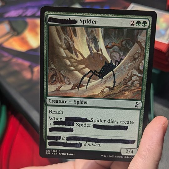 We've got some Magic Players playing the new funniest format every, Sharpie  Draft!!! Use a Sharpie to make some funny new cards and then play 'em!!! If  you don't wanna use your