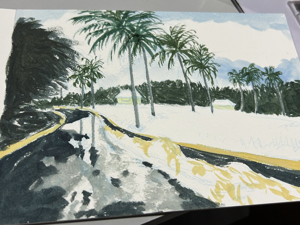 Yeoni_heallust's tweet photo. Gouache painting🎨

Ricefield, Ubud, Bali

#art #painting #gouache #landscapes #sketch #traditionalart https://t.co/3MQ86igtEf