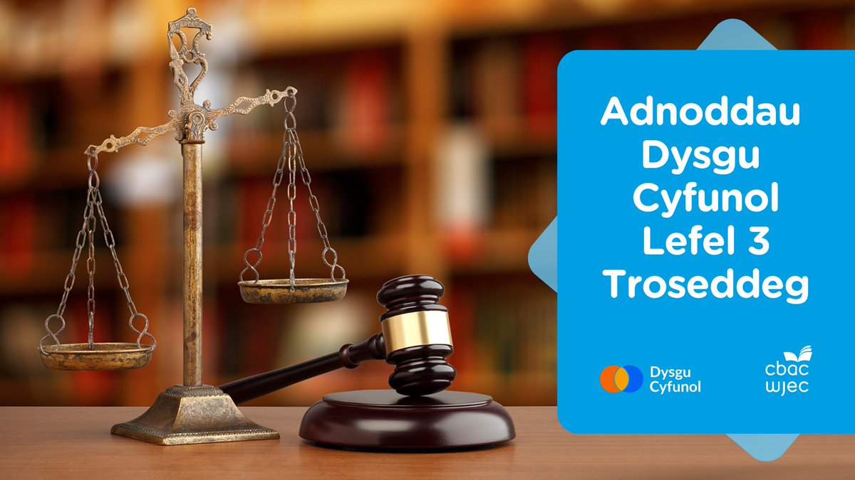 adnoddau_cbac's tweet image. Mae'r adnodd hwn yn cynnwys cynnwys hunanarfarnu rhyngweithiol i gefnogi dysgwyr i bontio'r bwlch rhwng Lefel 3 a Lefel 4 Troseddeg.

Pwrpas yr adnodd yw cyfuno dysgu wyneb yn wyneb traddodiadol gyda phecyn dysgu ar-lein.

resources.wjec.co.uk/Pages/Resource…

#Lefel3 #Lefel4 #Troseddeg