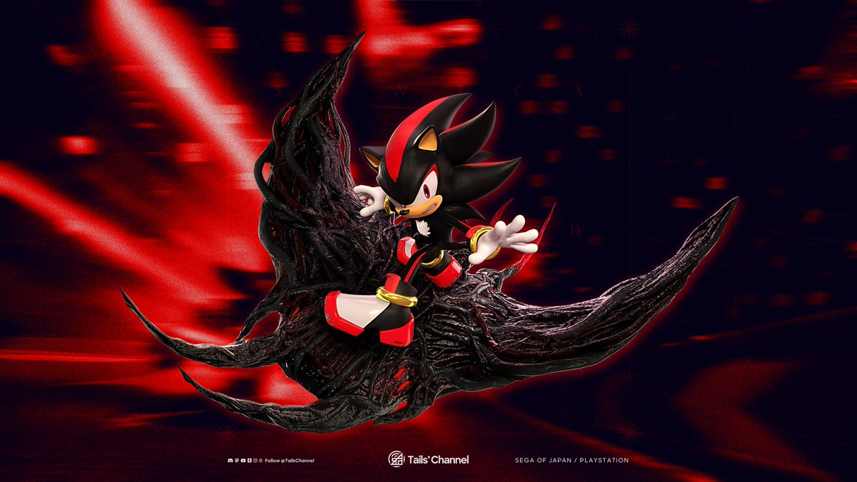 TailsChannel's tweet photo. 💥 Check out these new #SonicXShadowGenerations renders, featuring Shadow the Hedgehog and the newly highlighted Doom Powers.    #SonicNews https://t.co/cxSxoa2zXv
