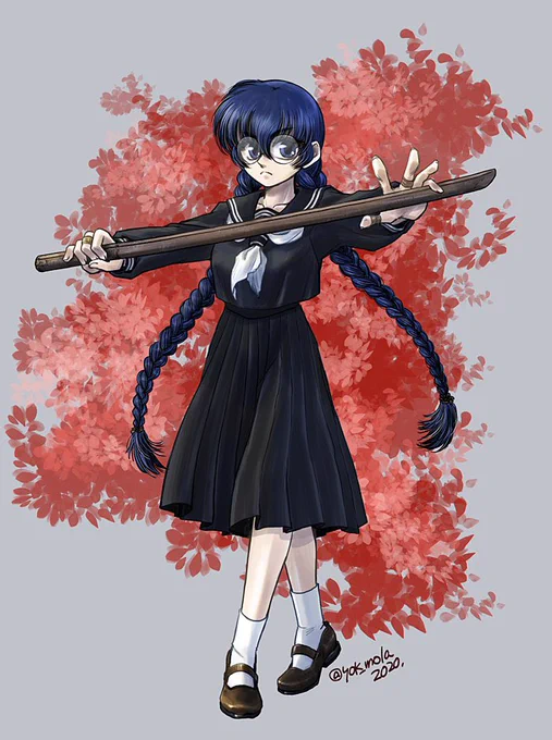 京都モノノケ奇想曲縛りで。
#お前が描いた創作女子を見せろ 