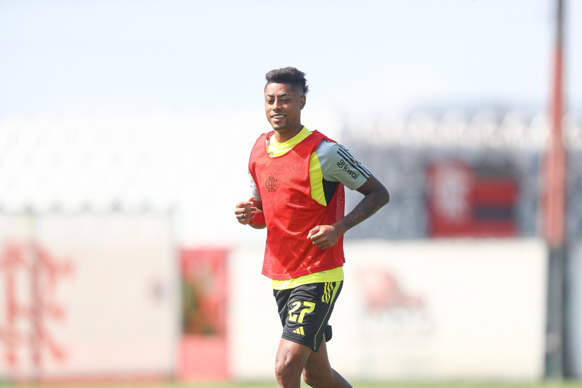 Seguindo preparação para as oitavas da <a href="/Libertadores/">CONMEBOL Libertadores</a>! 🔴⚫️  

#VamosFlamengo 

📸: Gilvan de Souza /CRF