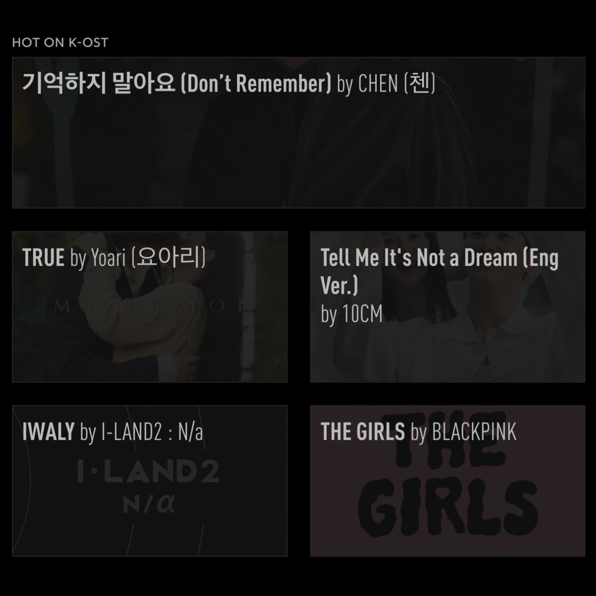 Genius_kor's tweet photo. #GeniusCharts | CHEN (@CHEN_INB100) of #EXO earns his sixth #1 on the daily K-OST chart in Genius Korea with “기억하지 말아요 (Don’t Remember)”! 

The song is the second official OST from the drama #RomanceInTheHouse!

https://t.co/3Ddz7kzyOc https://t.co/UkrYTaRuST