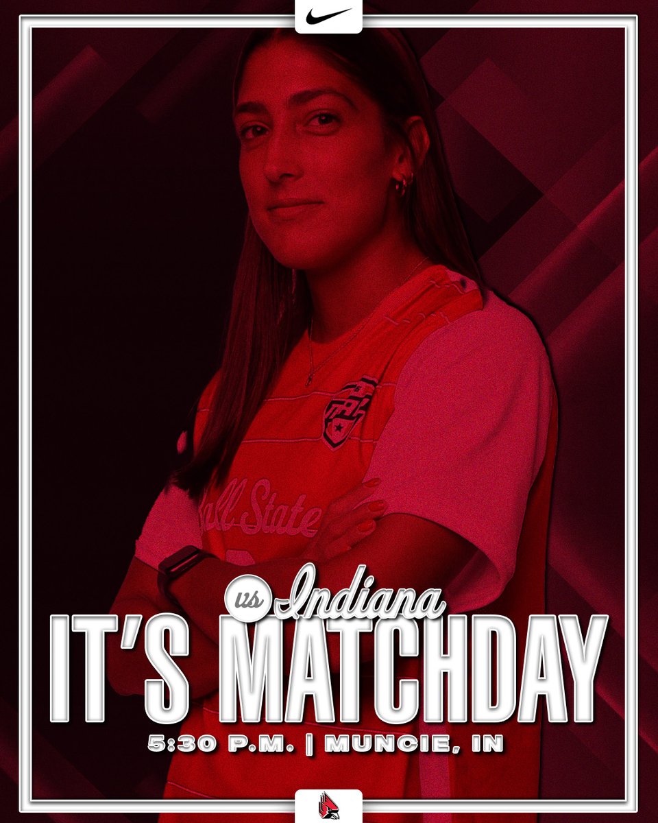 #MatchDay #RedOut 

🆚 IU
🕠 5:30pm
📍 Briner Sports Complex
💻 tinyurl.com/5c8xphfx
📊 tinyurl.com/3ess5j24

#ChirpChirp x #WeFly