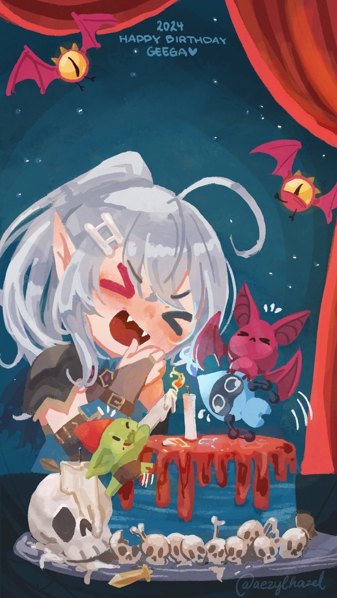 HAPPY BIRTHDAY GEEGA 🎉👁🪽

commish by @/huskybiscuit

#GEEGArt