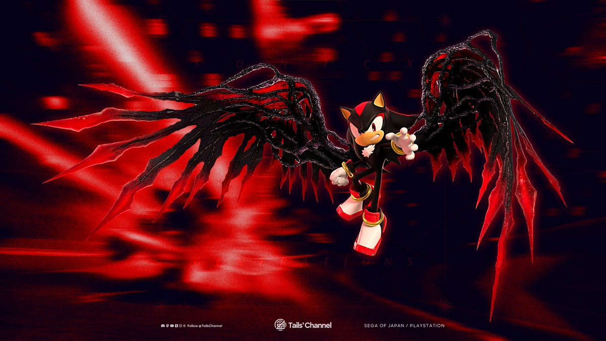 TailsChannel's tweet photo. 💥 Check out these new #SonicXShadowGenerations renders, featuring Shadow the Hedgehog and the newly highlighted Doom Powers.    #SonicNews https://t.co/cxSxoa2zXv