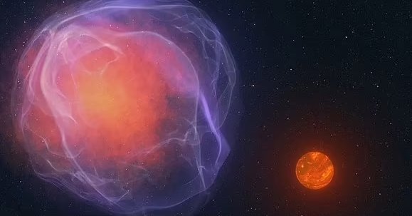 bosunatiklama's tweet photo. NASA: "Samanyolu'nda rekor hızla hareket eden Dünya'nın 27.306 katı büyüklüğünde gizemli bir nesne keşfedildi." https://t.co/W1p88hSztp
