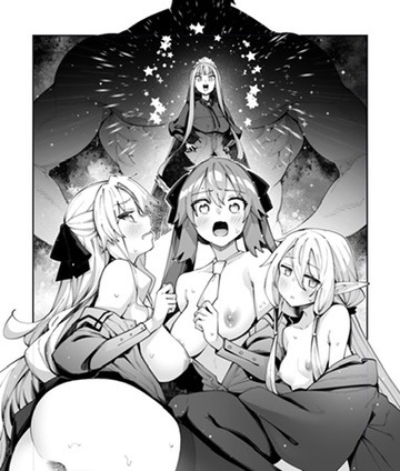 異世界筋肉の方の新作描いてる 