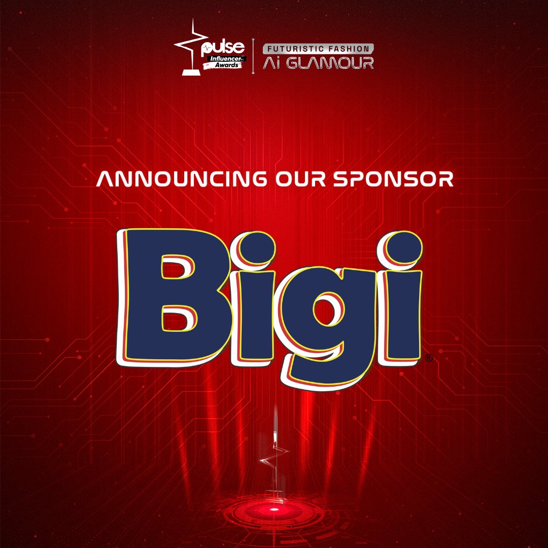 PulseNigeria247's tweet photo. We are excited to announce @getbigi as an official sponsor for the Pulse Influencer Awards 2024 🎉

#PulseInfluencerAwards #PulseInfluencerAwards2024 #PulseInfluencerAwardsNigeria https://t.co/hArMLgChai