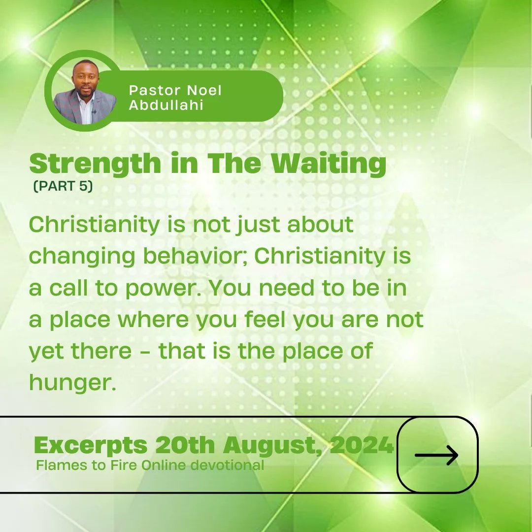 F2FOnlineDev's tweet photo. This is powerful and quick. What diet are you also  feeding on? 

Enjoy excerpts from today's devotional. 

#devotional #FaithInAction #flames2fire #diet #spiritualfood #strength #time of waiting. https://t.co/RyaLfcYmyS