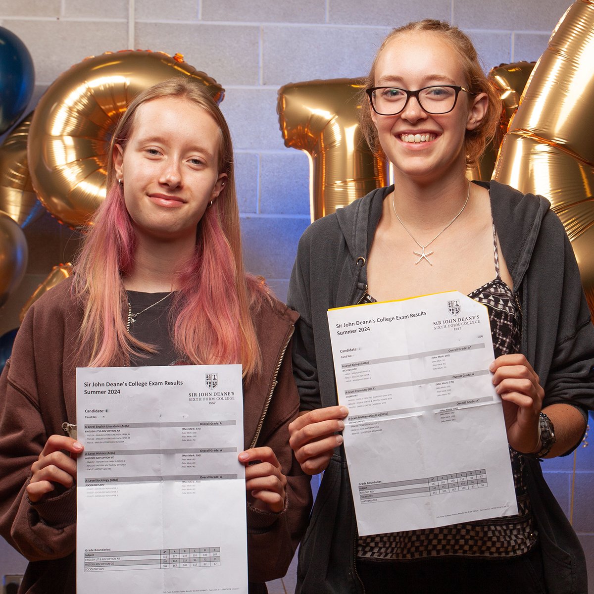 Sir John Deane's (@sirjohndeanes) on Twitter photo Congratulations to twins Megan & Rosie, who previously attended <a href="/leftwichhigh/">The County High School Leftwich</a>. They achieved straight A*s / As to secure their first choice universities. Rosie will be heading to <a href="/sheffielduni/">The University of Sheffield</a> while Megan will be studying History & Sociology at <a href="/UniversityLeeds/">University of Leeds</a>
#ResultsDay2024 Congratulations to twins Megan & Rosie, who previously attended <a href="/leftwichhigh/">The County High School Leftwich</a>. They achieved straight A*s / As to secure their first choice universities. Rosie will be heading to <a href="/sheffielduni/">The University of Sheffield</a> while Megan will be studying History & Sociology at <a href="/UniversityLeeds/">University of Leeds</a>
#ResultsDay2024