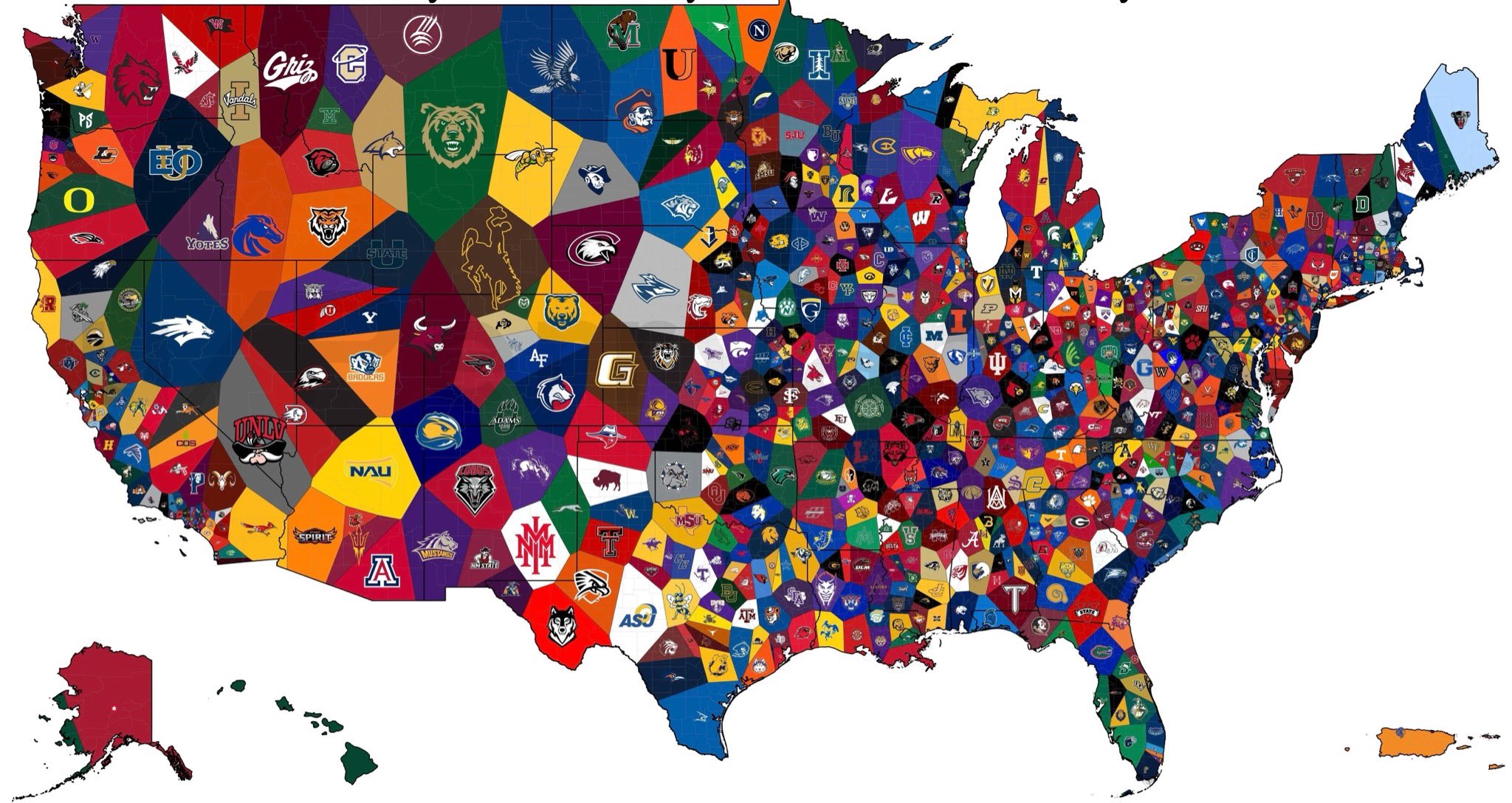 division-i-football-map