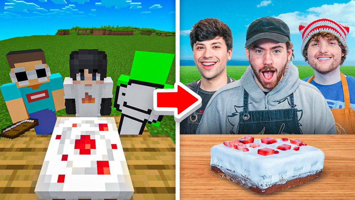 One year ago today...
Sapnap uploaded "We Tried The Minecraft Cookbook In Real Life"!!! 🍔🍰

[20 August 2023]