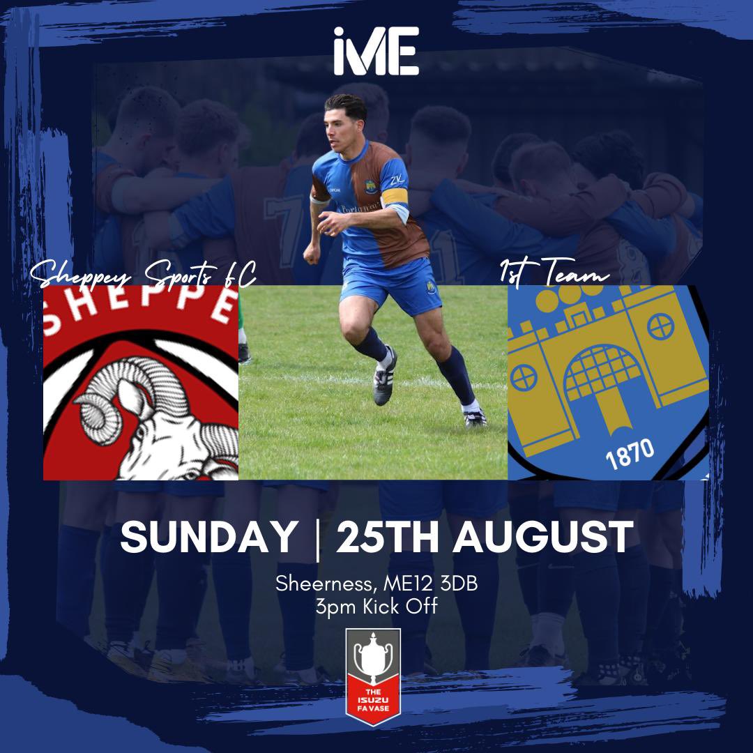 🚨FA VASE FIXTURE🚨

This SUNDAY we travel to Sheppey Sports for our first venture in the FA Vase for over 50 years!

Hoping to take a decent crowd with us, if you fancy some Sunday football, come follow us to the Isle of Sheppey 💪🏻

💩💙