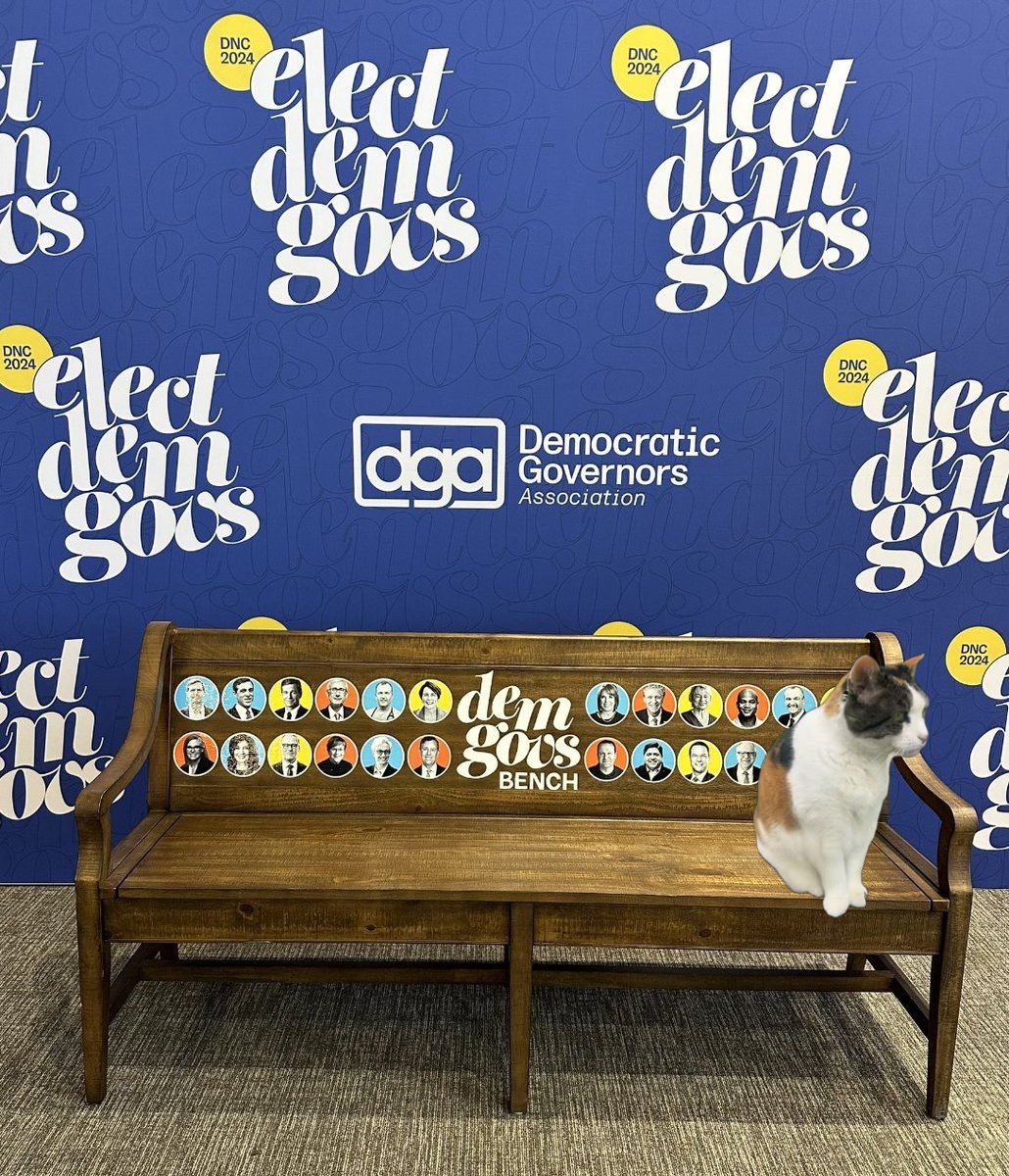 Hello, <a href="/DemGovs/">Democratic Governors</a>. You didn’t think you could get <a href="/LauraKellyKS/">Laura Kelly</a> to go to <a href="/DemConvention/">2024 Democratic National Convention</a> without me, did you?