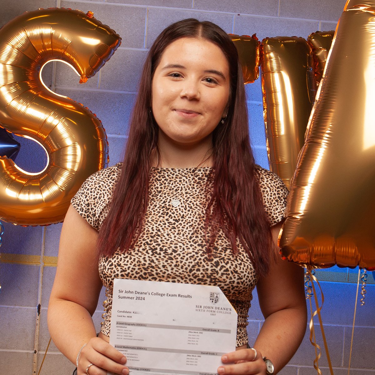 With fantastic A level results in Geography, Maths and Music Technology, Katie-Louise is now set to start an exciting degree apprenticeship with <a href="/BBC/">BBC</a> at Media City as a Broadcast and Media Systems Engineer. 

#ResultsDay2024