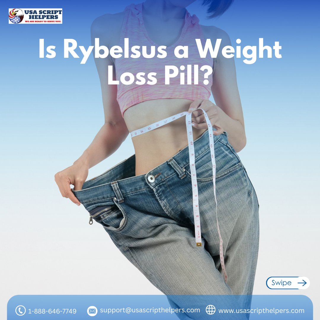 USAScriptHelper's tweet image. Curious about Rybelsus? It's designed to manage type 2 diabetes, but weight loss can be a side effect for some users. It’s not a weight loss pill—consult your doctor to see if it’s right for you! #rybelsus #rybelsusjourney #usascripthelpers #diabetesawareness #diabetes