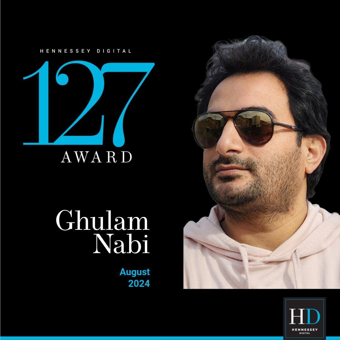 CONGRATULATIONS to Ghulam Nabi our 127 Award recipient for the month of August!

Our prestigious 127 Award is given to the rockstar who goes above &amp; beyond the call of duty, is always reliable &amp; completely embodies what it is to be part of the Hennessey Digital family.