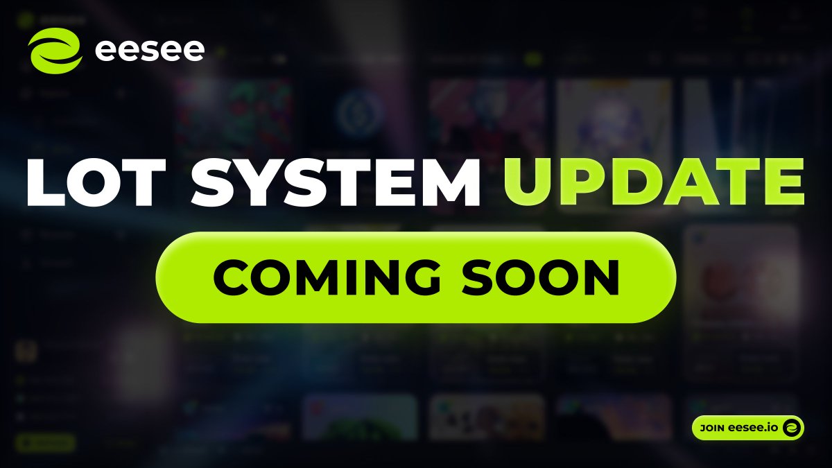 🚨Major Updates on the Horizon!

⚙️Big changes are coming to the eesee platform. We’ve noticed the issue of excessive supply and low-cost assets, and we’re committed to offering only the best to our community.

V2 is going to completely transform the buying and selling process on