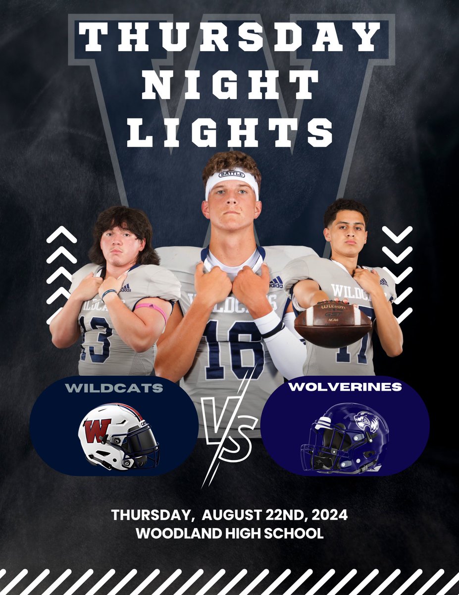 Woodland Wildcats Football tweet media