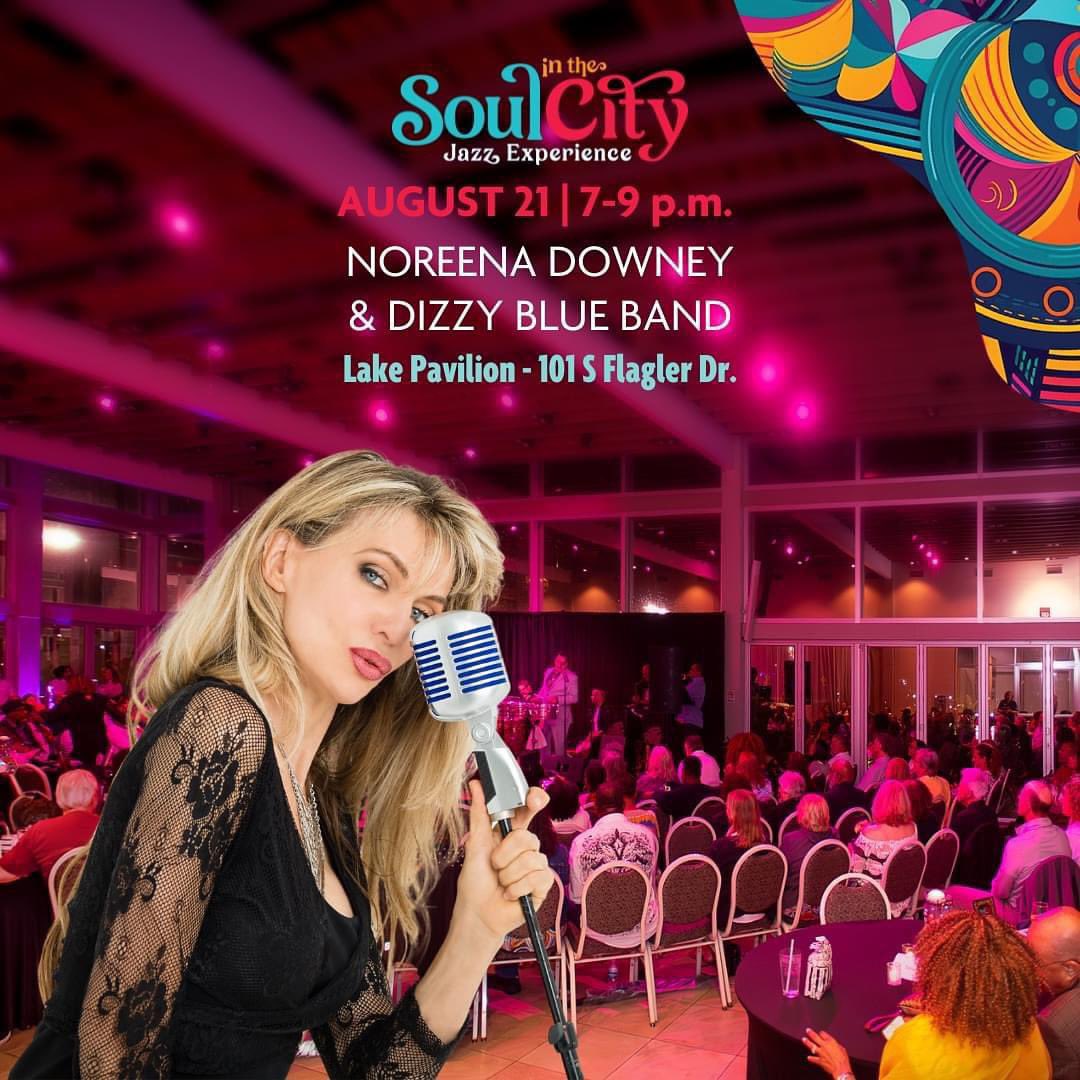 Are you ready for Soul in the City Jazz
Experience this Wednesday? Noreena Downey &amp; Dizzy Blue Band take the stage Aug. 21! Perfect for date night, or an evening with friends! Various food offerings &amp; spirits will be available for purchase. Get tickets at wpb.org/jazz