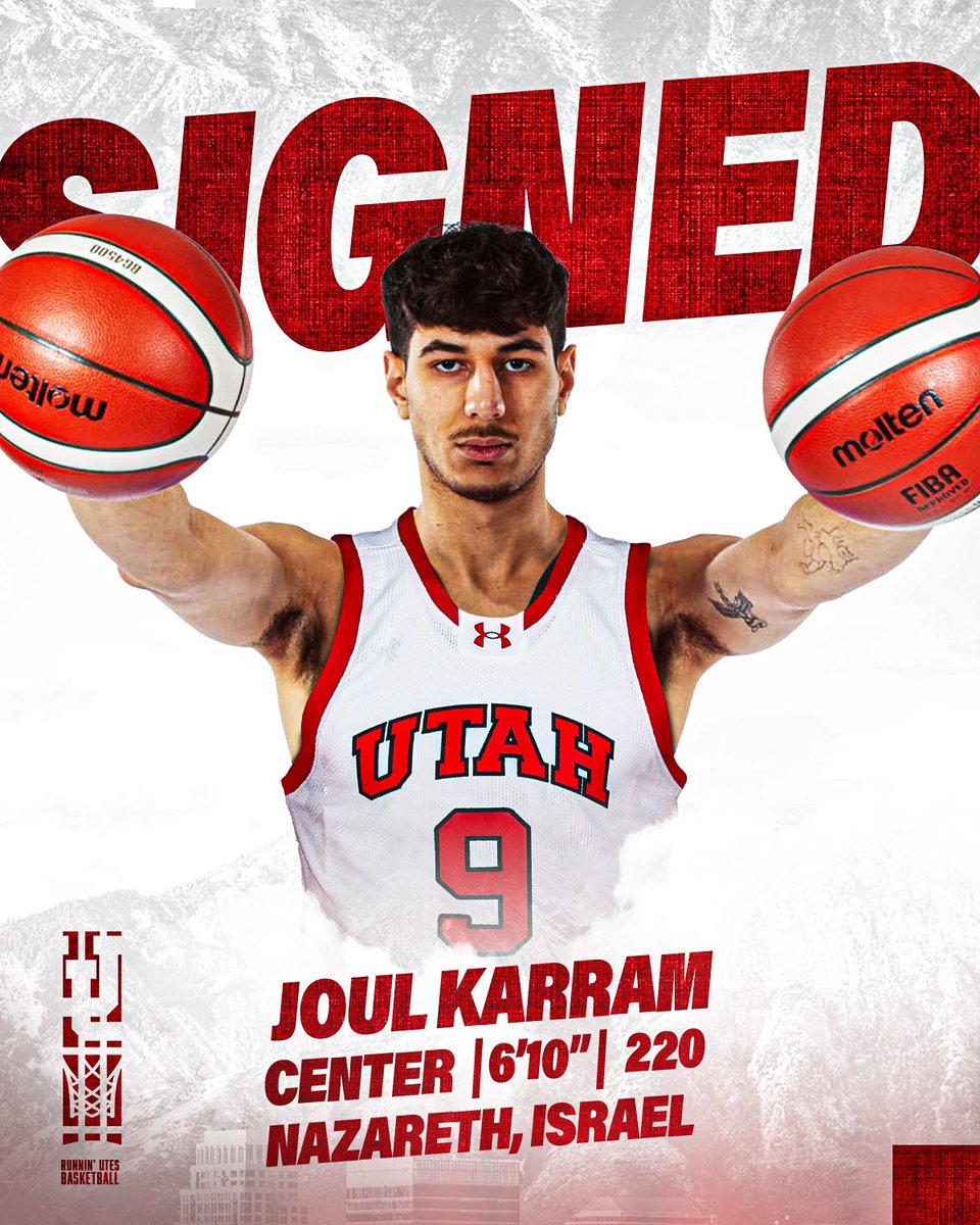 So excited to welcome <a href="/Joulkarram_/">JoulKarram</a> to our Runnin’ Utes family! Be sure to give him a follow and a warm welcome to SLC!

🔗 bit.ly/4cwZDFt

#GoUtes