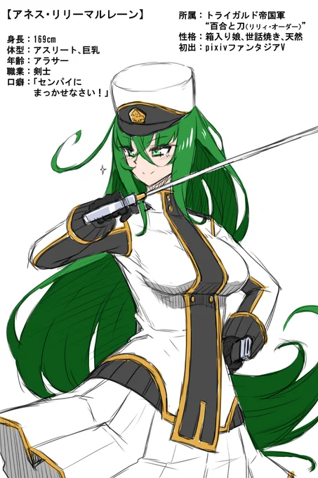 #お前が描いた創作女子を見せろ大昔のピクロボとかピクファンとか 