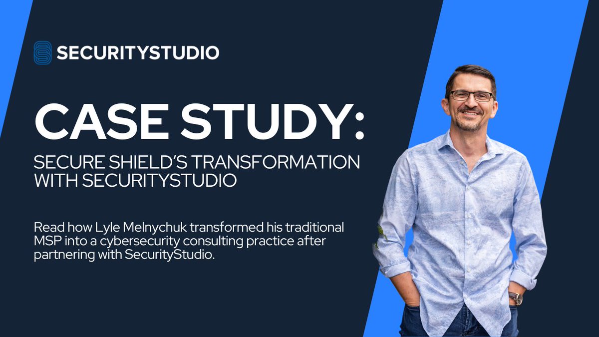 StudioSecurity's tweet image. Discover how Secure Shield transformed from a traditional MSP to cybersecurity consulting, thanks to their strategic partnership with SecurityStudio. Curious about their journey? Check out the full case study!

hubs.la/Q02LVz230