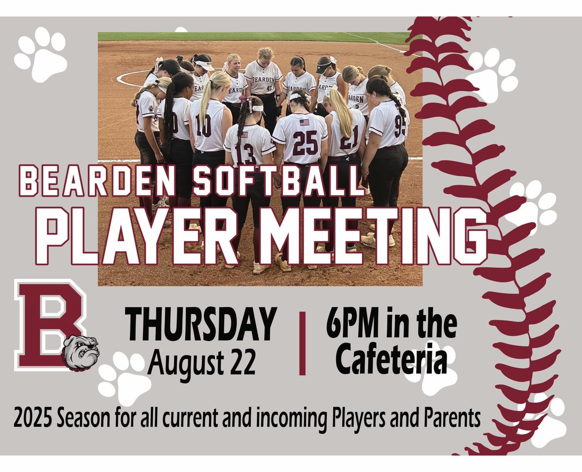 Player/Parent meeting this Thursday August 22nd in the Cafeteria all interested students are welcome to attend. We’ll be discussing information about our upcoming season.