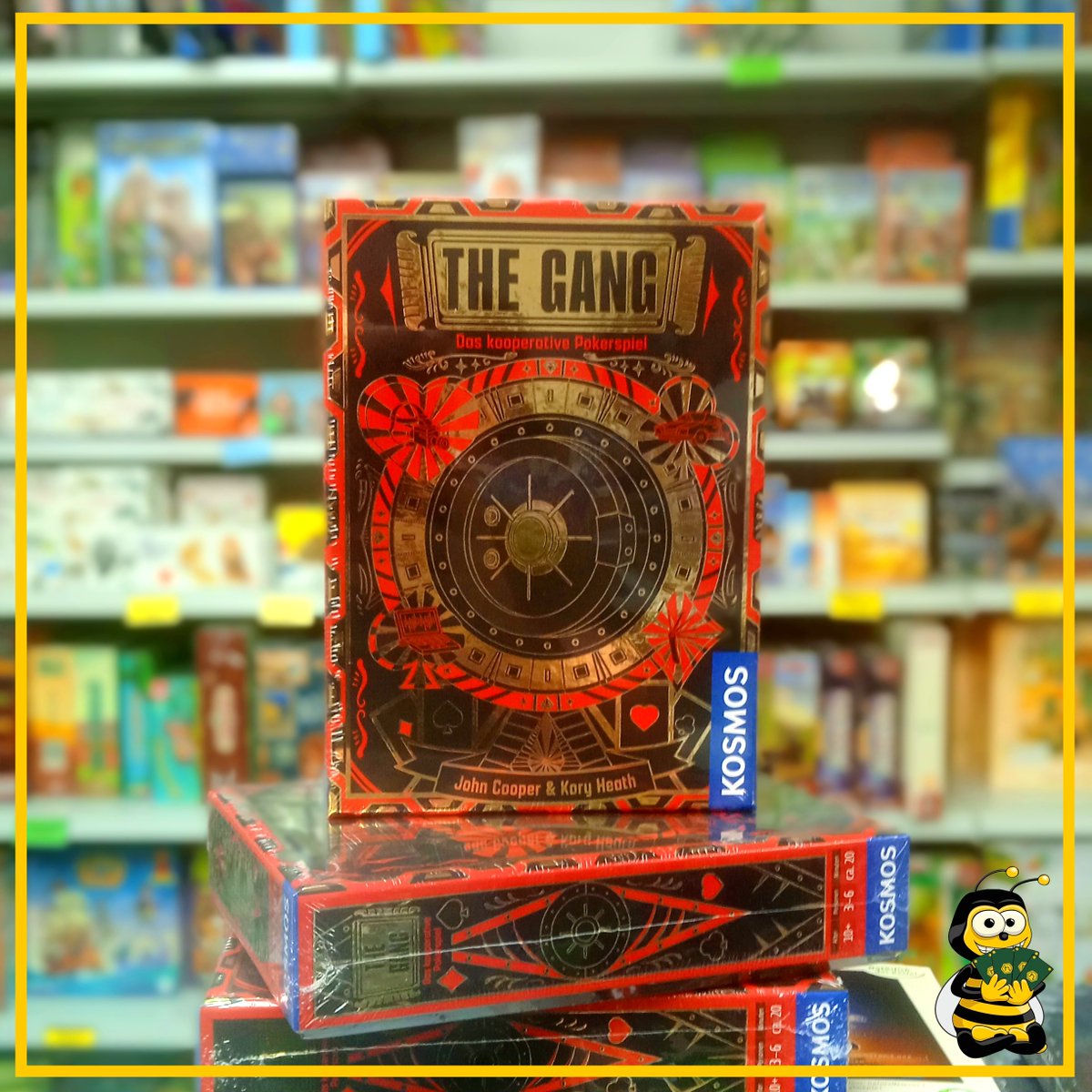 Spieldurst (@spieldurst) on Twitter photo Neu in der #AktionHoherSpielwert: The Gang!
Das kooperative Pokerspiel von <a href="/KOSMOS_Verlag/">KOSMOS Verlag</a> ist da! knackt gemeinsam den Tresor, bevor der Alarm dreimal ausgelöst worden ist. Aber natürlich ohne zu sprechen.
hiveworld.de/shop/aktion-ho…
————————————
#AHSW #Kartenspiele Neu in der #AktionHoherSpielwert: The Gang!
Das kooperative Pokerspiel von <a href="/KOSMOS_Verlag/">KOSMOS Verlag</a> ist da! knackt gemeinsam den Tresor, bevor der Alarm dreimal ausgelöst worden ist. Aber natürlich ohne zu sprechen.
hiveworld.de/shop/aktion-ho…
————————————
#AHSW #Kartenspiele
